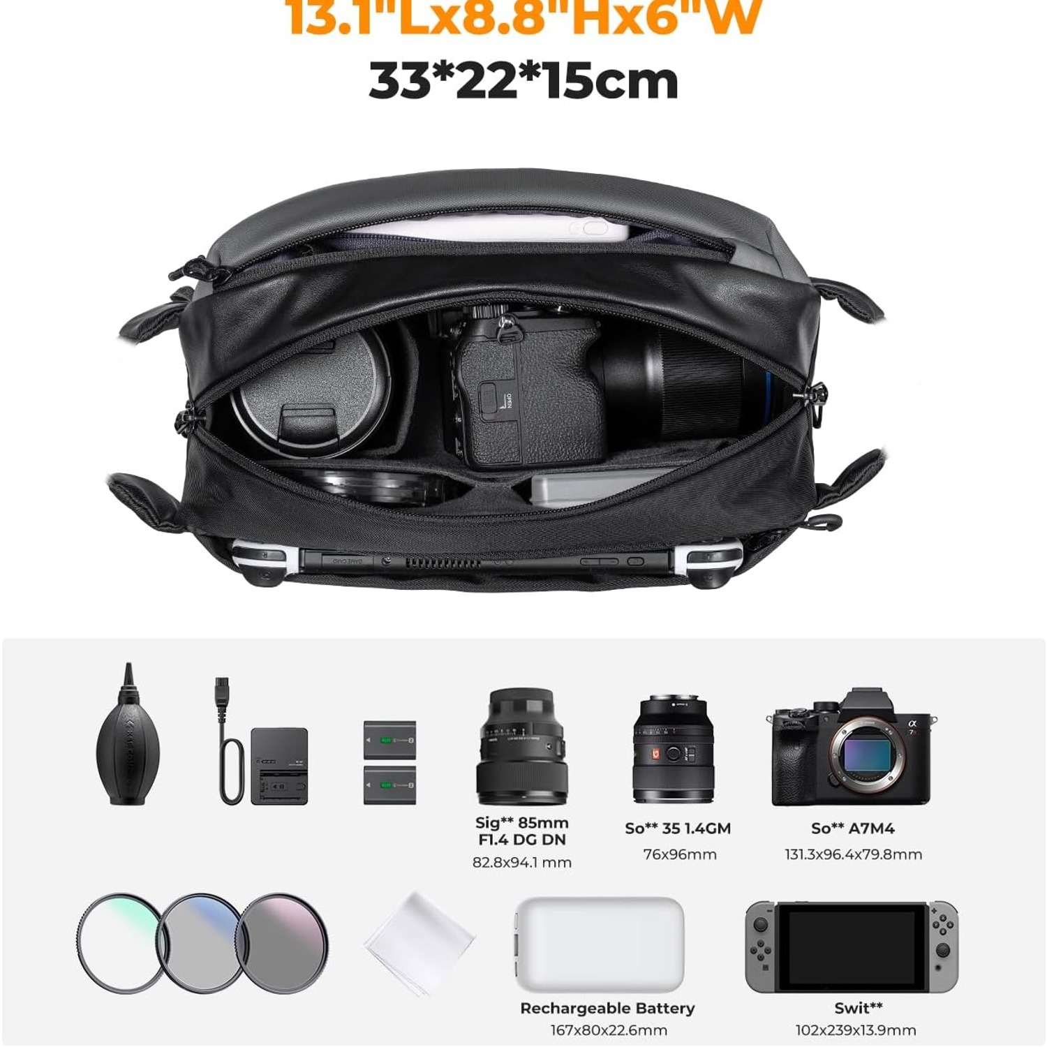 10L Camera Sling Bag: image 2