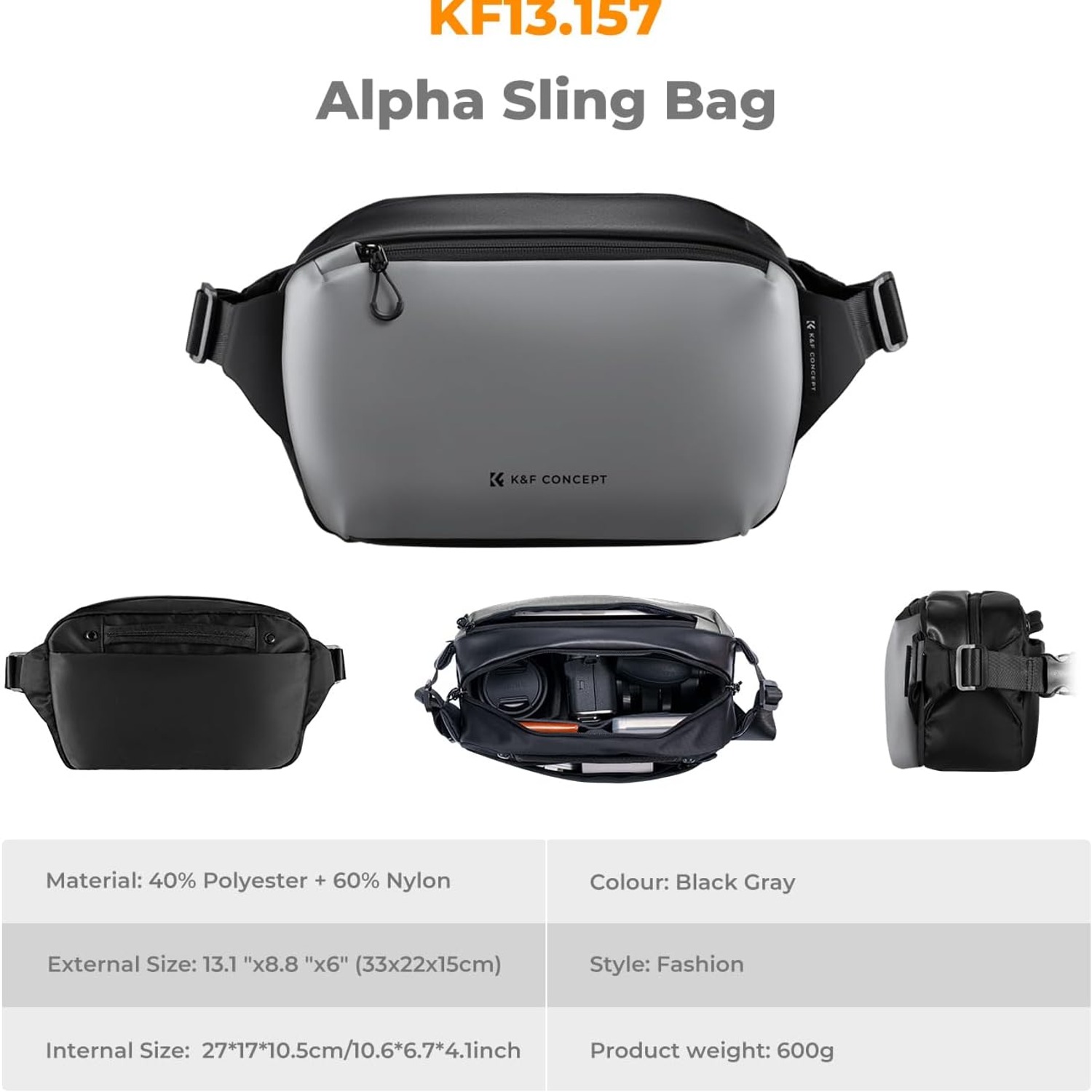 10L Camera Sling Bag: image 6