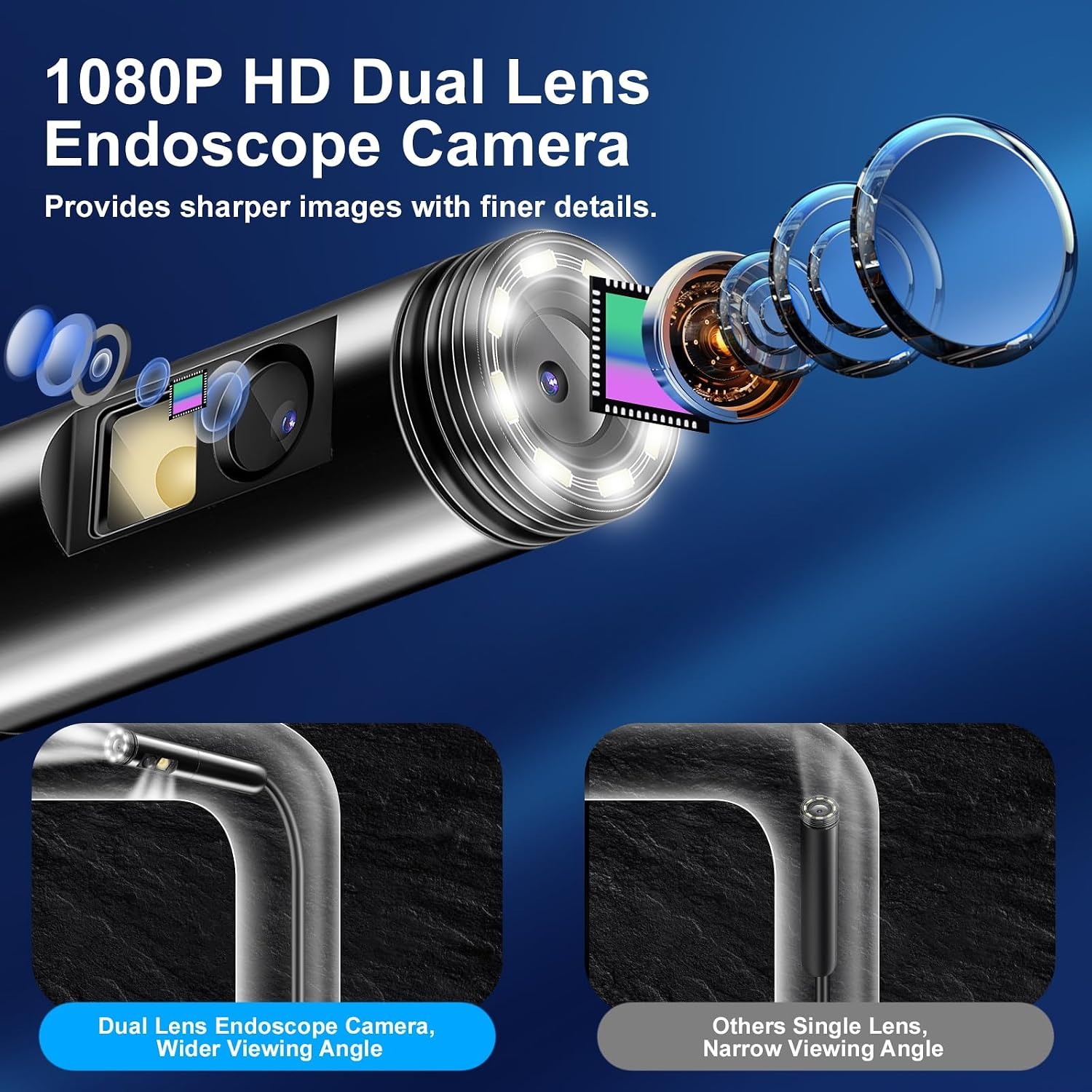 AURTEC Dual Lens Endoscope Inspection Camera: image 3