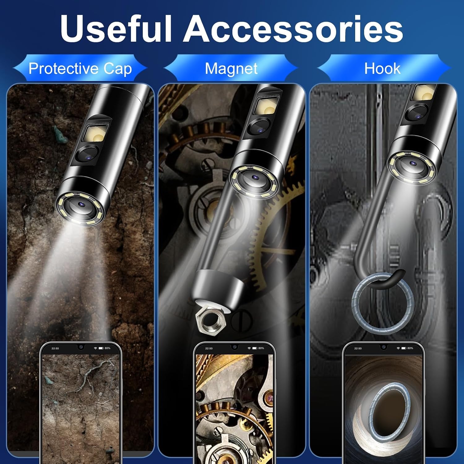 AURTEC Dual Lens Endoscope Inspection Camera: image 6